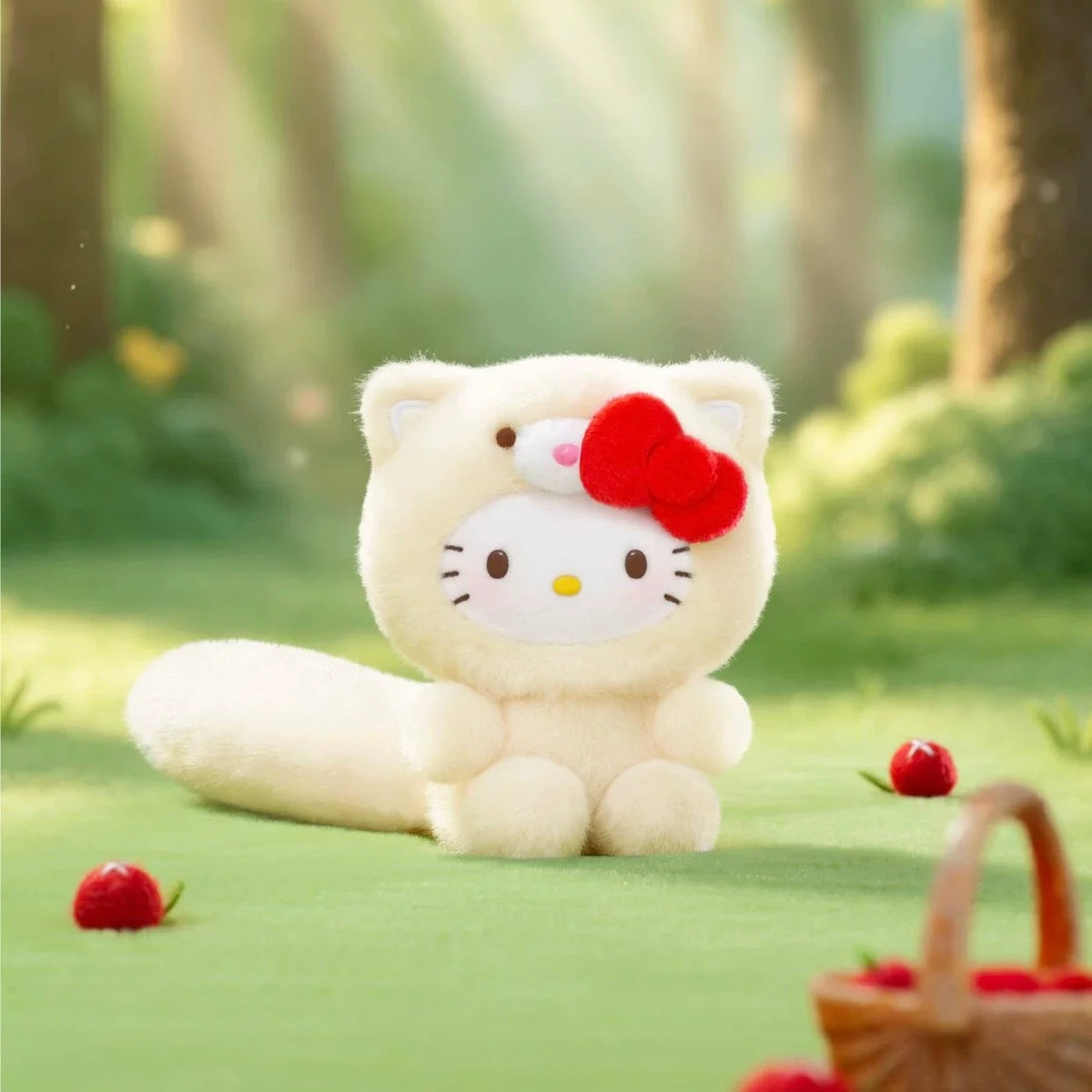 TOPTOY Sanrio Hello Kitty Healing Forest Series Blind Box – Collectible Doll Keychain & Desktop Ornament
