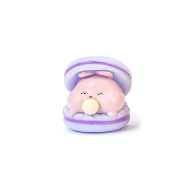 Creative Cute Animal Spit Bubble Burger Pinch Toy – Funny Office & Desk Squeeze Toy