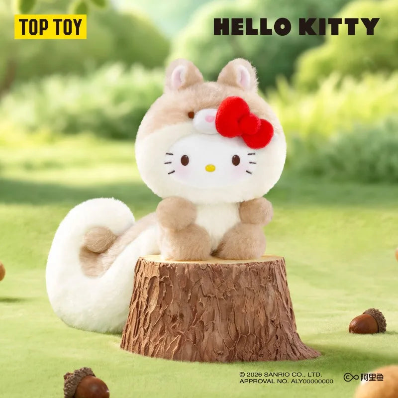 TOPTOY Sanrio Hello Kitty Healing Forest Series Blind Box – Collectible Doll Keychain & Desktop Ornament