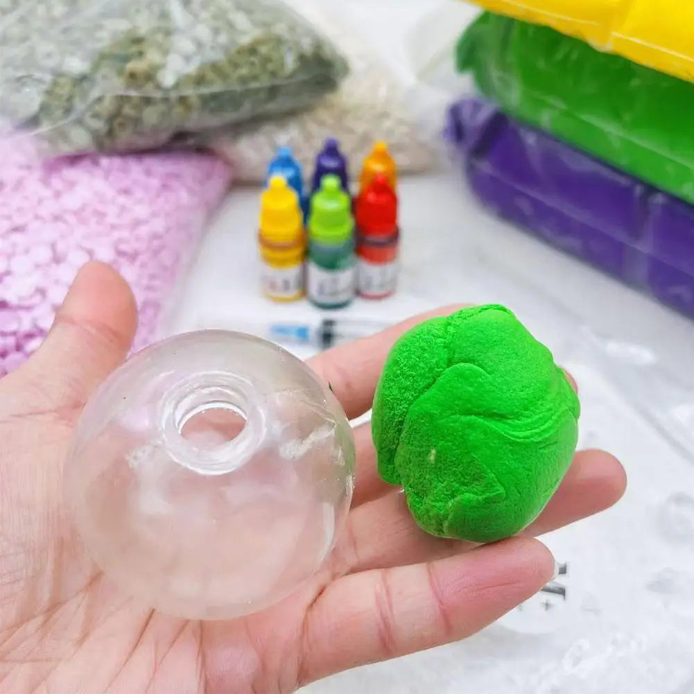 DIY Squishy Ball Making Kit - TPR Skins & Fillers for Personalized Squeeze Toys