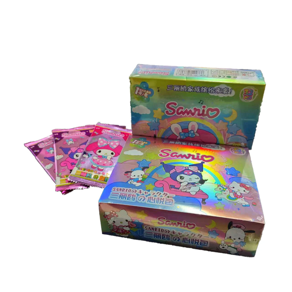Sanrio Character Collection Card Blind Bag - Kawaii Sanrio Trading Cards Gift for Anime Fans