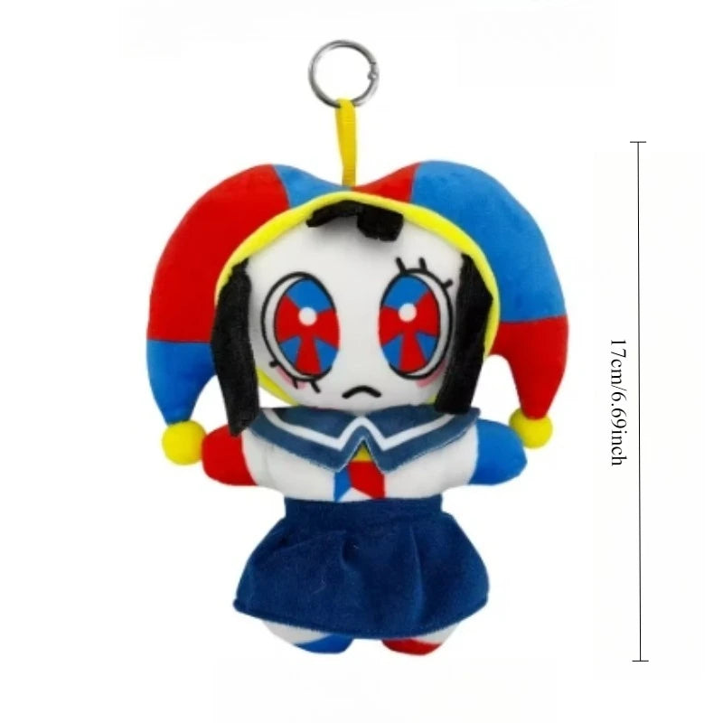 The Amazing Digital Circus Plush Pomni and Jax Plushie Doll Toys Cute Stuffed Animal Birthday for Kids Children Christmas