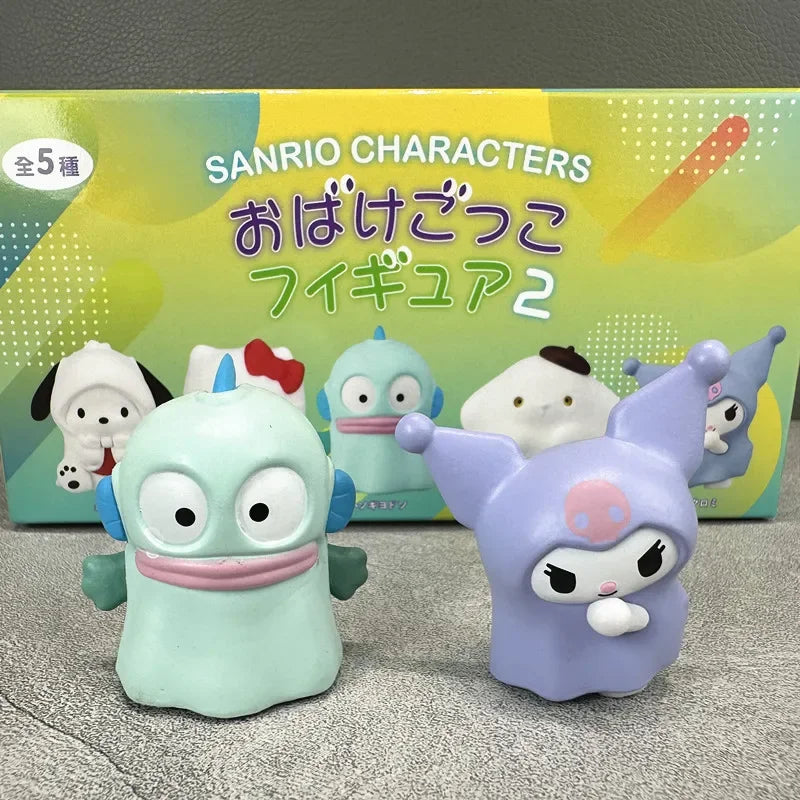 Sanrio Ghost Suit Blind Box Mini Figures – Hello Kitty, Kuromi & Pompom Purin Collection
