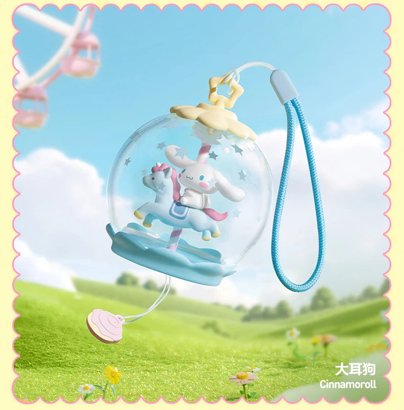 POP MART Sanrio Characters Sweet Dream Bubble House Series Blind Box Mystery Box Toys Kawaii Ornaments Figurines Home Decor