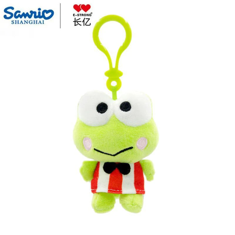 Sanrio Plush Pendant Charm - Kawaii Hangyodon Kuromi My Melody Stuffed Doll Keychain - Birthday Gift