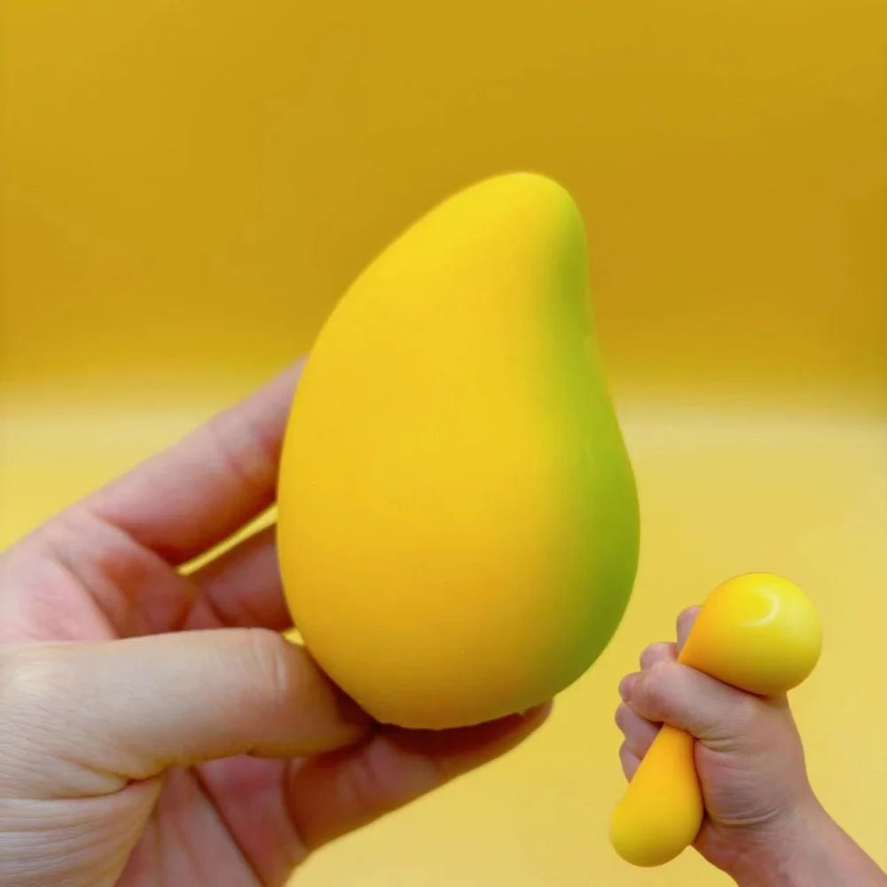 Mango Squishy Butter Ball – Super Slow-Rise Calming Decompression Fidget Toy