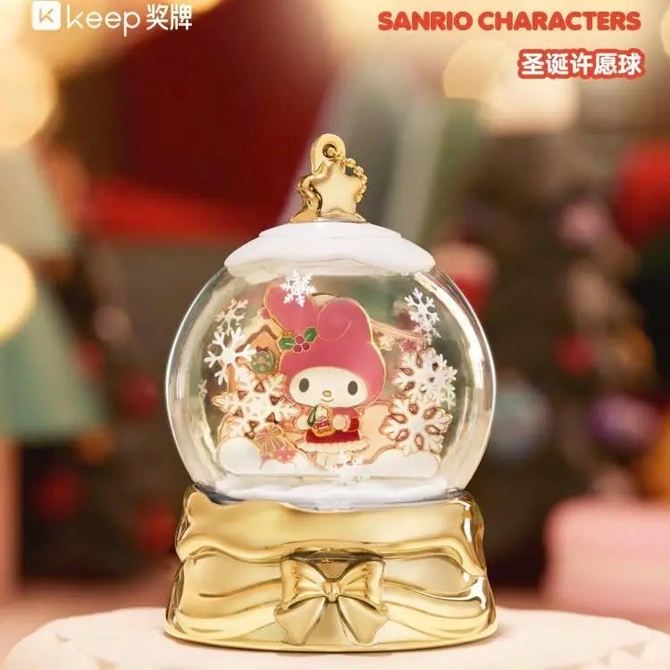 🎄 Kawaii Character Christmas Globe Decoration 🎀 | Festive Little Scene ✨