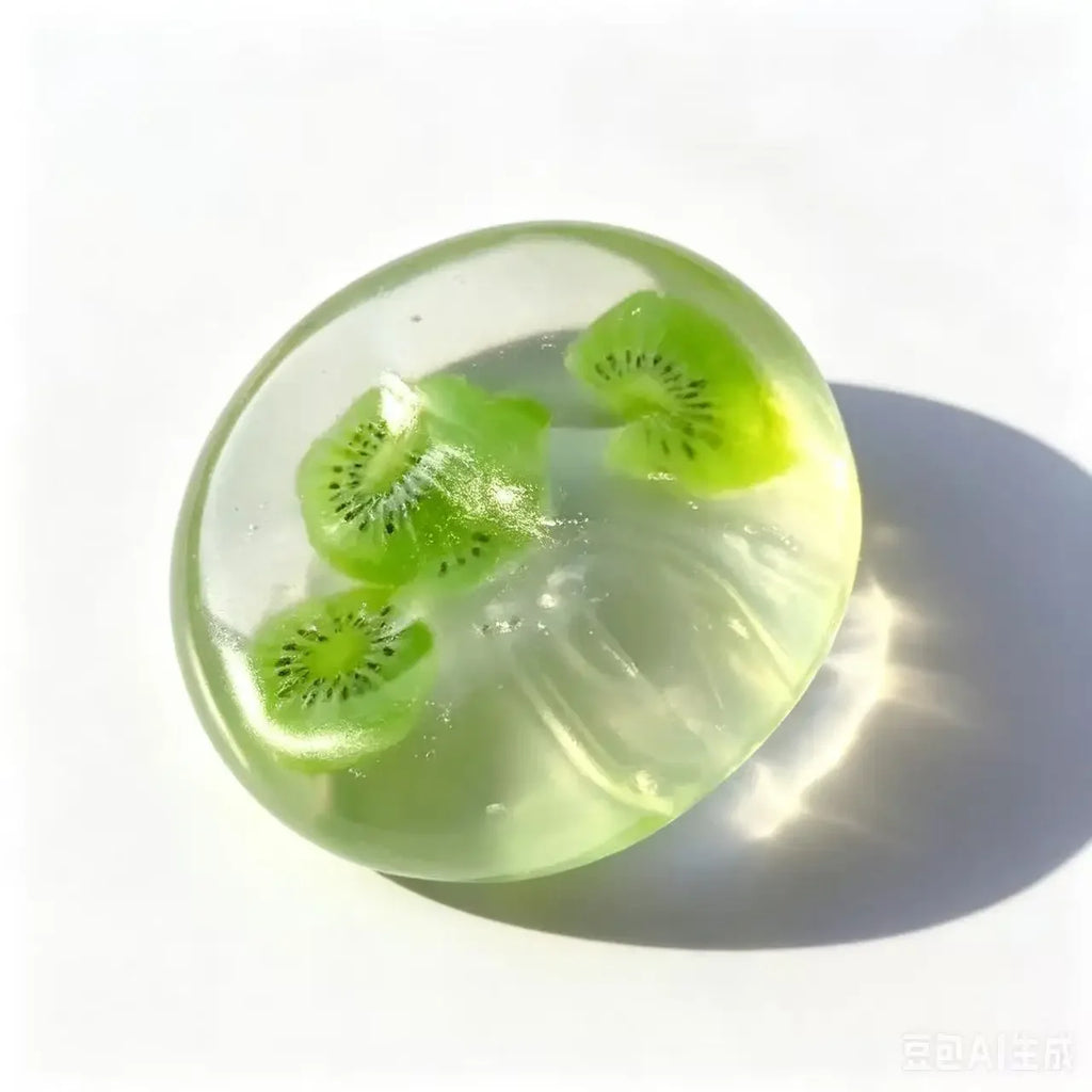 🥥 Clear Fruit Jelly Squishy | Coconut-Scented Novelty Toy ✨