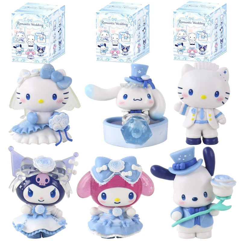 Romantic Wedding Series Blind Box Figurines – Cute Couple Dolls & Bridal Collectible Surprise Toy