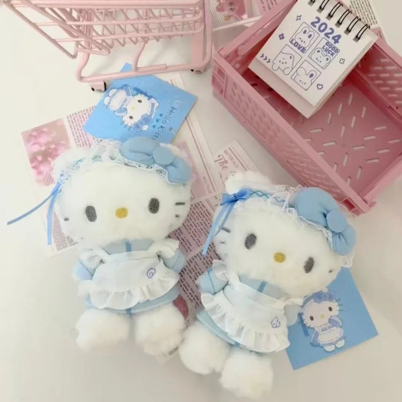 Sanrio Angel Series Plush Keychain – Hello Kitty, Kuromi & Cinnamoroll Mini Doll Pendant