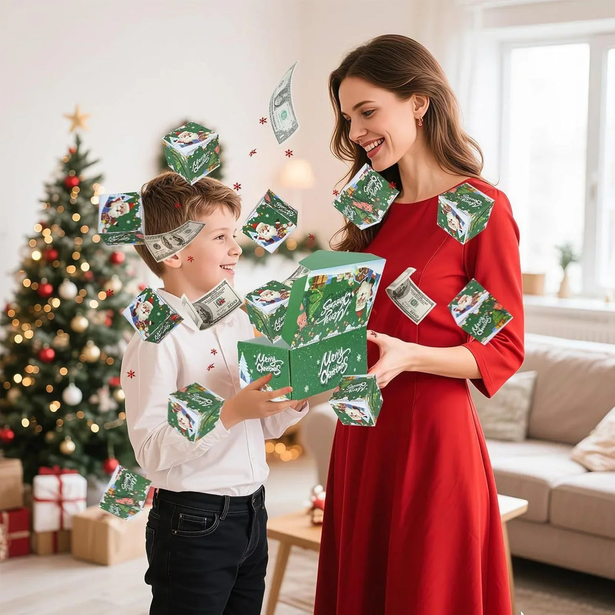 Christmas Pop-Up Money Gift Box 🎄🎁✨