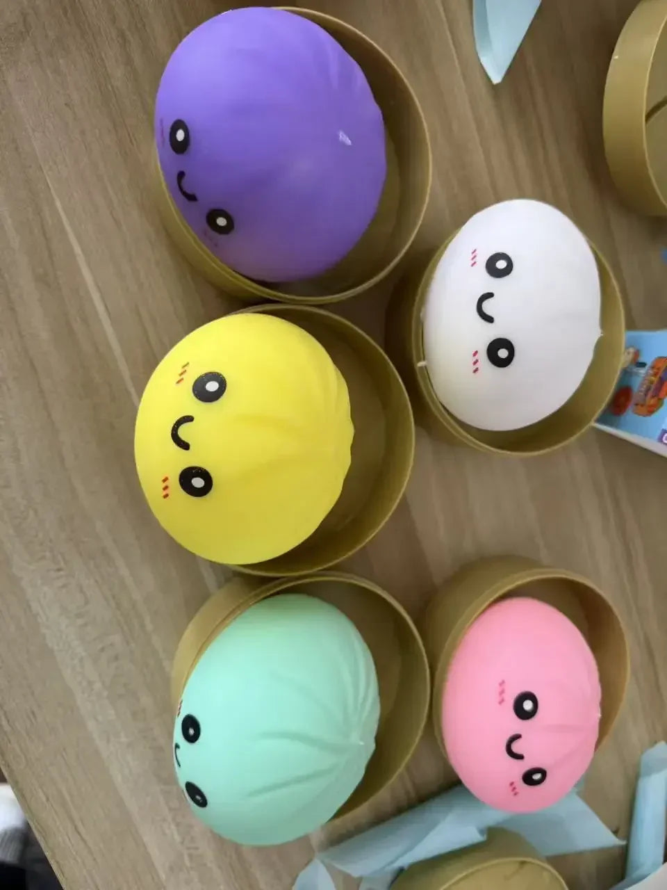 Cartoon Ghost Bun Squishy Toy – Soft Slow-Rising Squeeze Toy | Cute Halloween Ghost Gift & Collectible