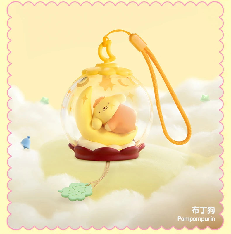 POP MART Sanrio Characters Sweet Dream Bubble House Series Blind Box Mystery Box Toys Kawaii Ornaments Figurines Home Decor