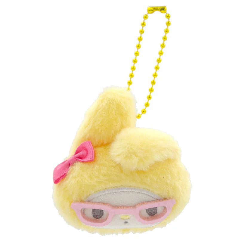 Kawaii Plush Keychain & Hair Clip 2-in-1 – Cute Fluffy Bag Charm Pendant | Gift for Girls & Plush Lovers