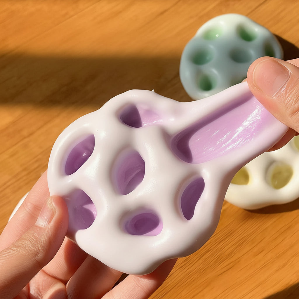 Sand Glutinous Squishy Ball – Ultra-Soft Moldable Sensory Fidget Toy for Adults & Kids