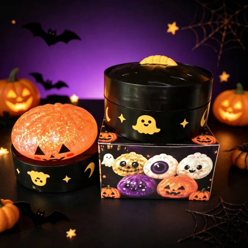 Halloween Dumpling Squishy Blind Box - 8.5cm Slow Rise Maltose Squeeze Toy - Anxiety Relief Surprise Gift