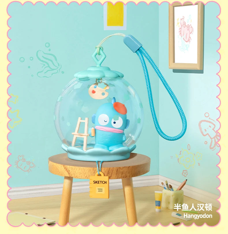 POP MART Sanrio Characters Sweet Dream Bubble House Series Blind Box Mystery Box Toys Kawaii Ornaments Figurines Home Decor