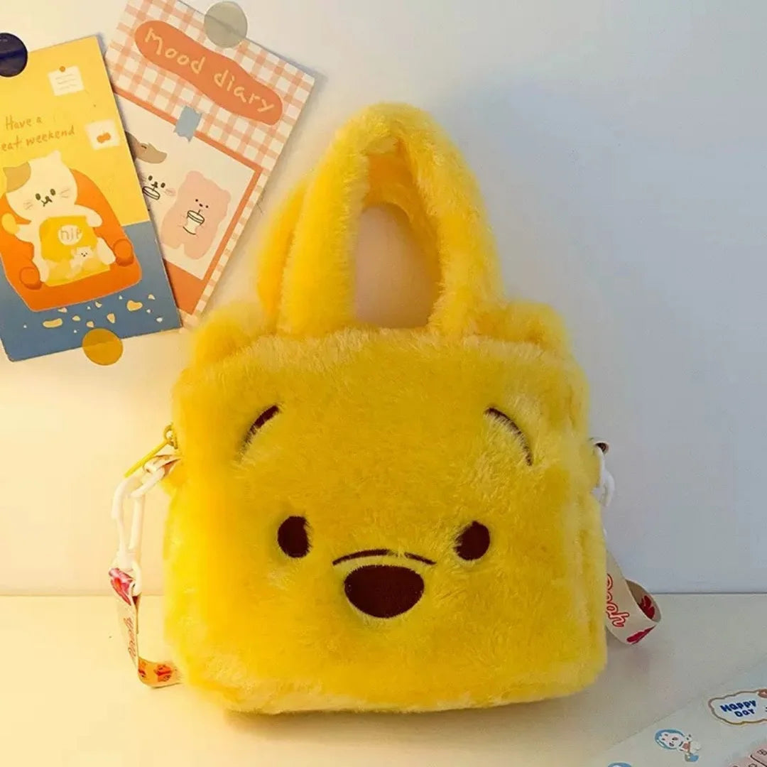 Sanrio Mini Plush Backpack & Cosmetic Bag – Kuromi, Cinnamoroll, My Melody & Hello Kitty | Kawaii Gift