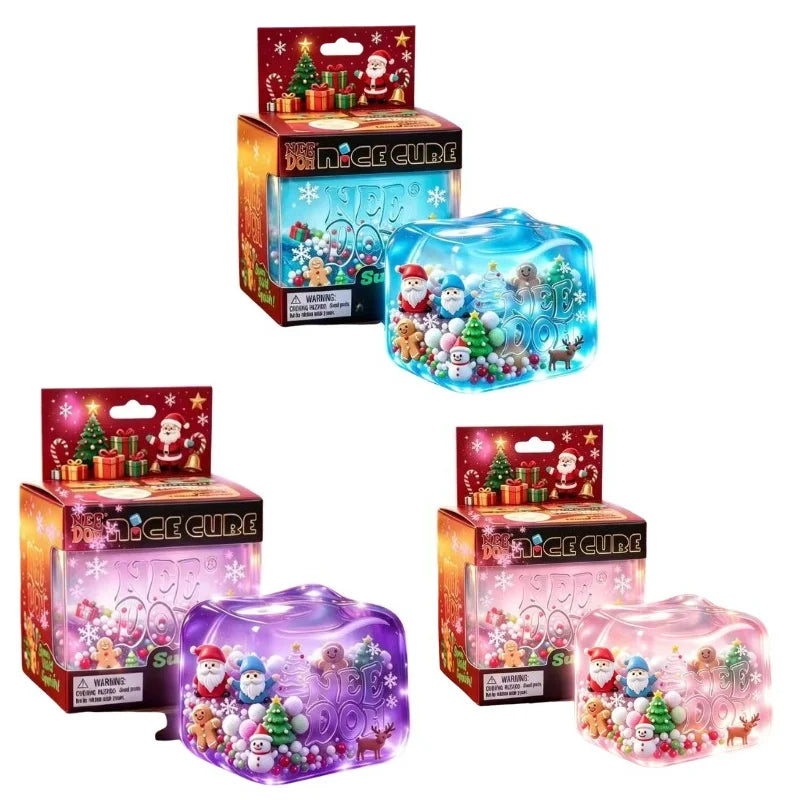 NeeDoh Halloween & Christmas Squishy Sensory Toys - Spider, Pumpkin & Holiday Squeeze Stress Relief Toys