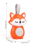 Baby White Noise & Lullaby Sound Machine - Portable Owl Baby Soother with Soothing Sounds for Stroller & Crib