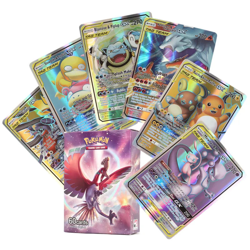 New Holographic Pokemon Cards Scarlet Violet 80Vmax 20EX English Letter Pokemon trading card Kids Gift