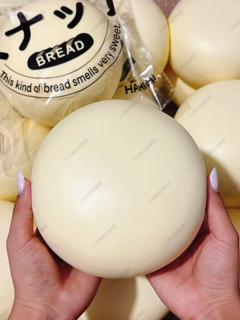 Squishy Simulated Super Big Milk Bun Fidget Toy - Moist Slow Rising Squeeze Toy, Kawaii Food Squishy Gift for Kids & Adults