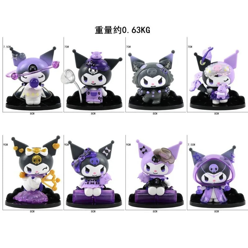 Sanrio Magic Story Series Kawaii Collectible – Kuromi, Cinnamoroll & Friends Cute Ornament Gift