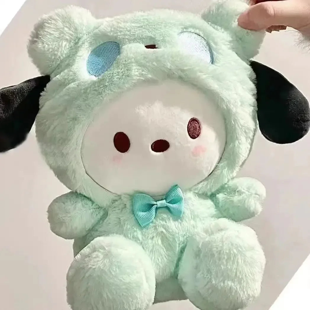 Sanrio 25cm Plush Stuffed Doll - Kawaii Kuromi My Melody Cinnamoroll Soft Animal Plushie Pillow - Birthday & Holiday Gift