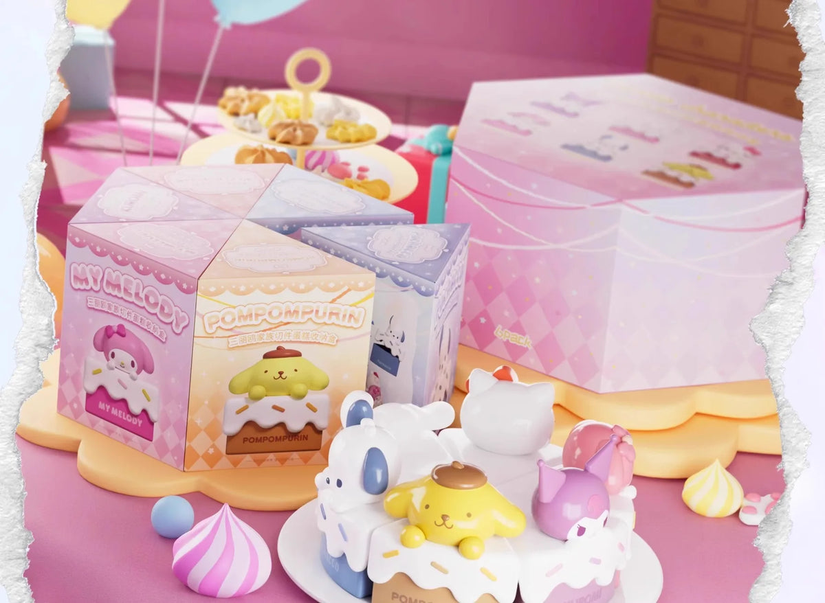 Sanrio Kawaii Anime Figures – Hello Kitty, Kuromi, Cinnamoroll, My Melody, Pochacco & Pompom Purin