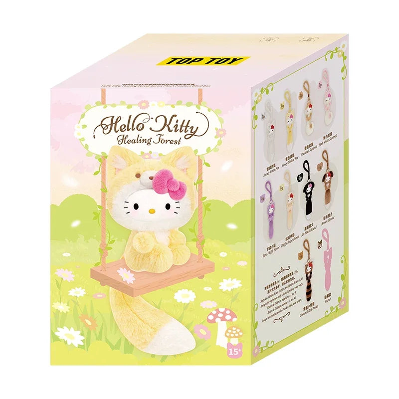 TOPTOY Sanrio Hello Kitty Healing Forest Series Blind Box – Collectible Doll Keychain & Desktop Ornament
