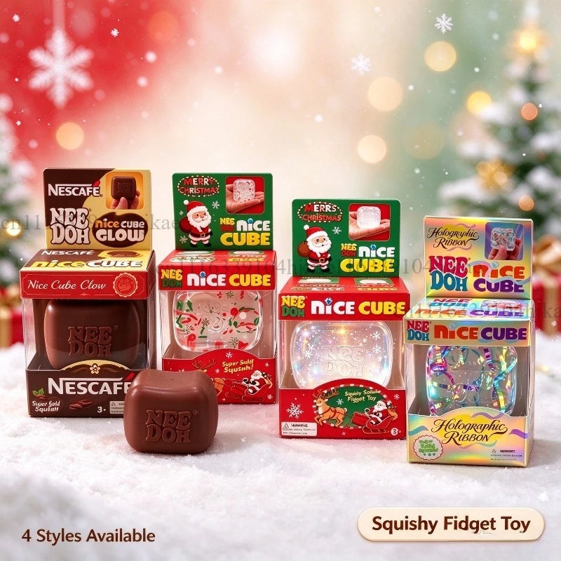 Christmas Santa Cube Squishy 🎅🎄🎁