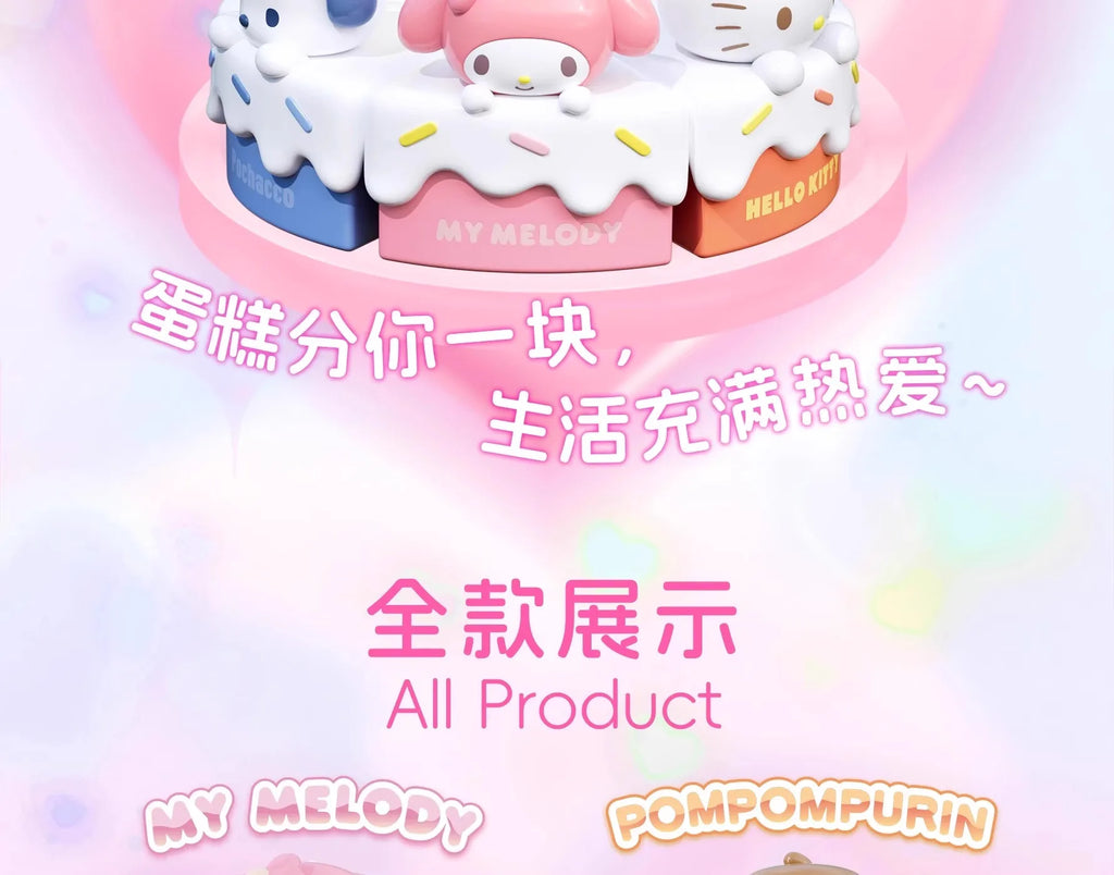 Sanrio Kawaii Anime Figures – Hello Kitty, Kuromi, Cinnamoroll, My Melody, Pochacco & Pompom Purin