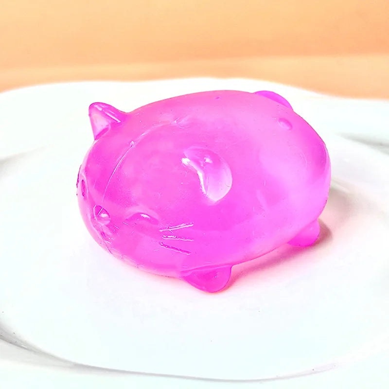 Mini Cute Cat Maltose Squishy Toys Slow Rise Stress Relief Ball Sensory Fidget Toys for Adult Kids Anti-Anxiety Sensory Toys