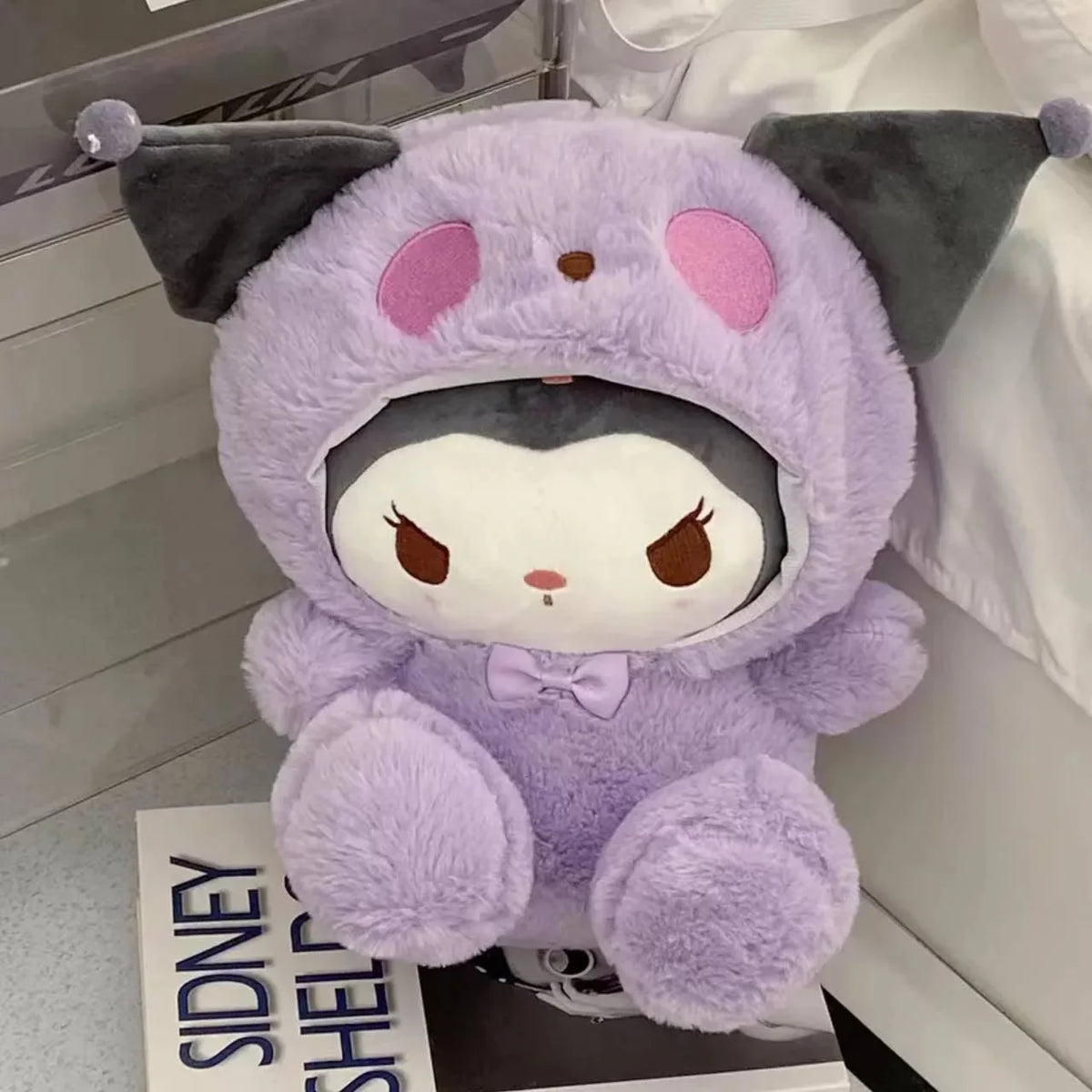 Sanrio 25cm Plush Stuffed Doll - Kawaii Kuromi My Melody Cinnamoroll Soft Animal Plushie Pillow - Birthday & Holiday Gift