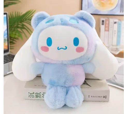 Sanrio 25cm Plush Stuffed Doll - Kawaii Kuromi My Melody Cinnamoroll Soft Animal Plushie Pillow - Birthday & Holiday Gift