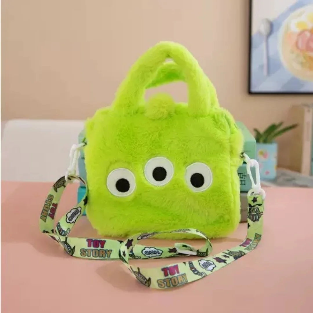 Sanrio Mini Plush Backpack & Cosmetic Bag – Kuromi, Cinnamoroll, My Melody & Hello Kitty | Kawaii Gift
