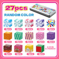 27PCS Magnetic Building Blocks, Magnetic Tiles Building Blocks for Boys & Girls, Magnetic Tiles, Magnet Toys