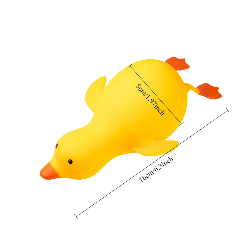 Squishy Duck & Goose Fidget Toy - Cute Stretchy Animal Squeeze Toy, Fun Gift for Kids & Adults