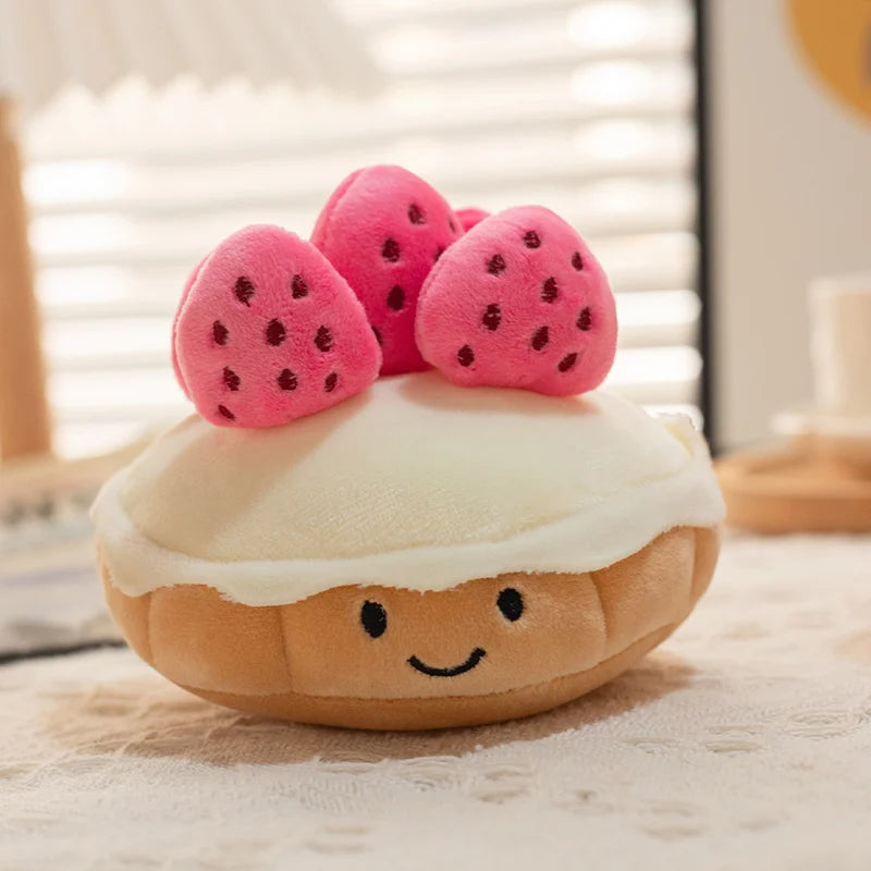 Kawaii Cake & Dessert Plush Pillow 🍰🍪🎀