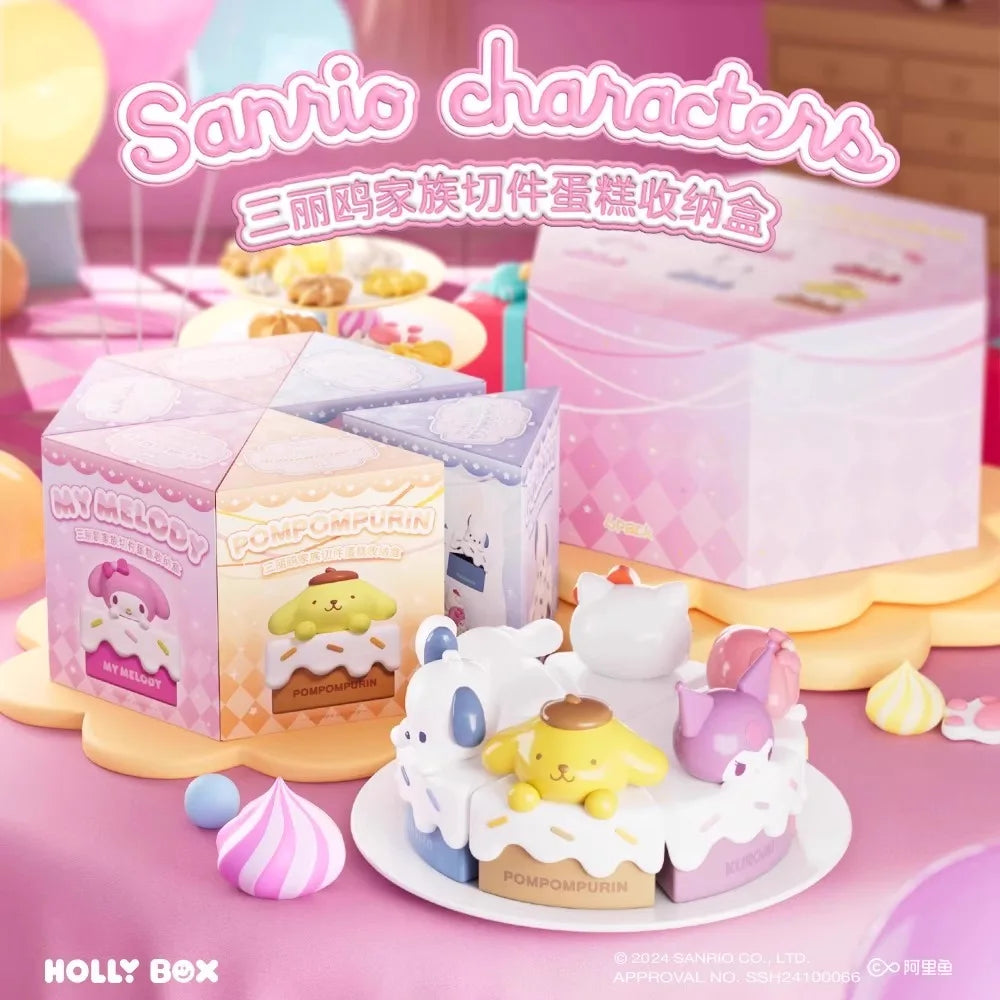 Sanrio Kawaii Anime Figures – Hello Kitty, Kuromi, Cinnamoroll, My Melody, Pochacco & Pompom Purin