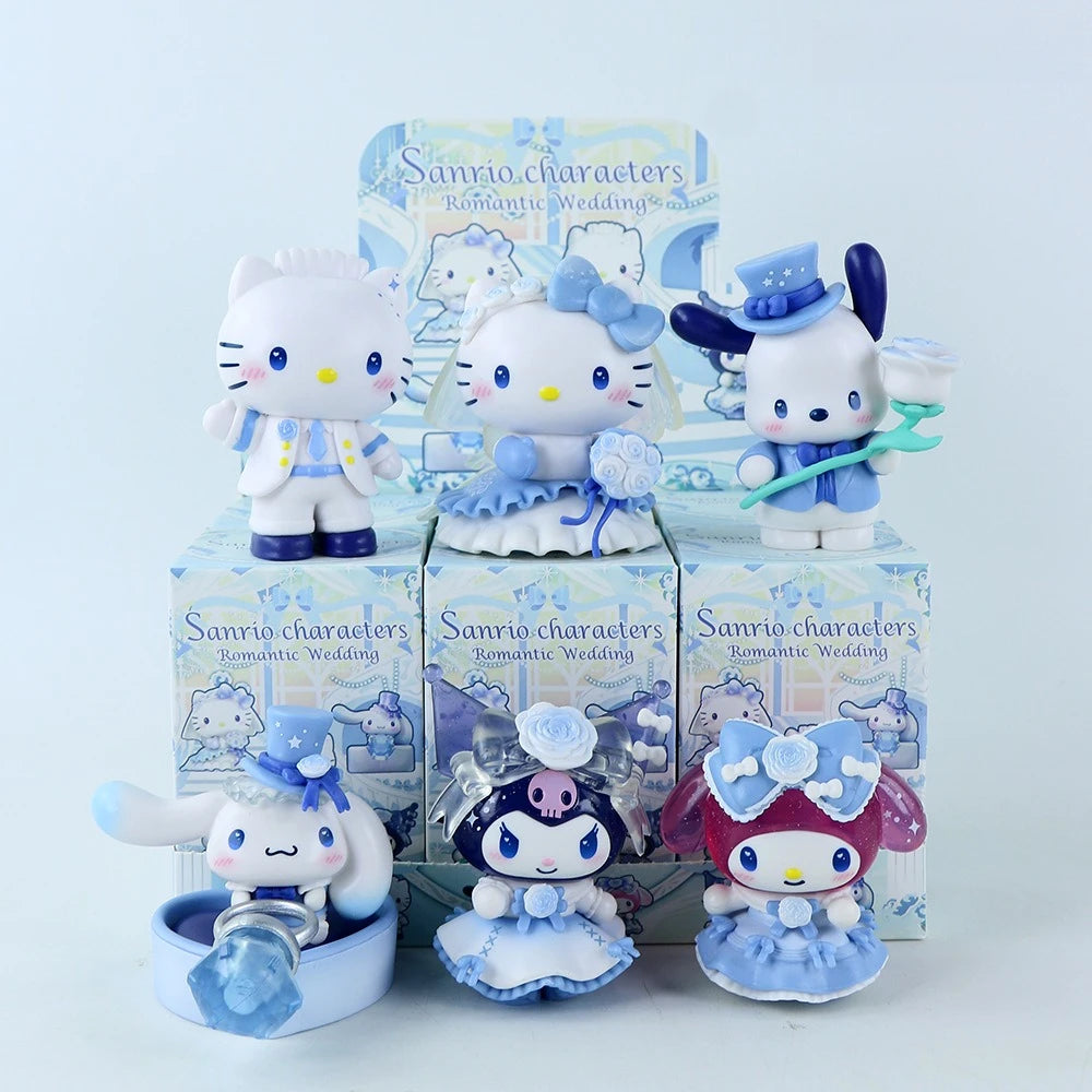 Romantic Wedding Series Blind Box Figurines – Cute Couple Dolls & Bridal Collectible Surprise Toy