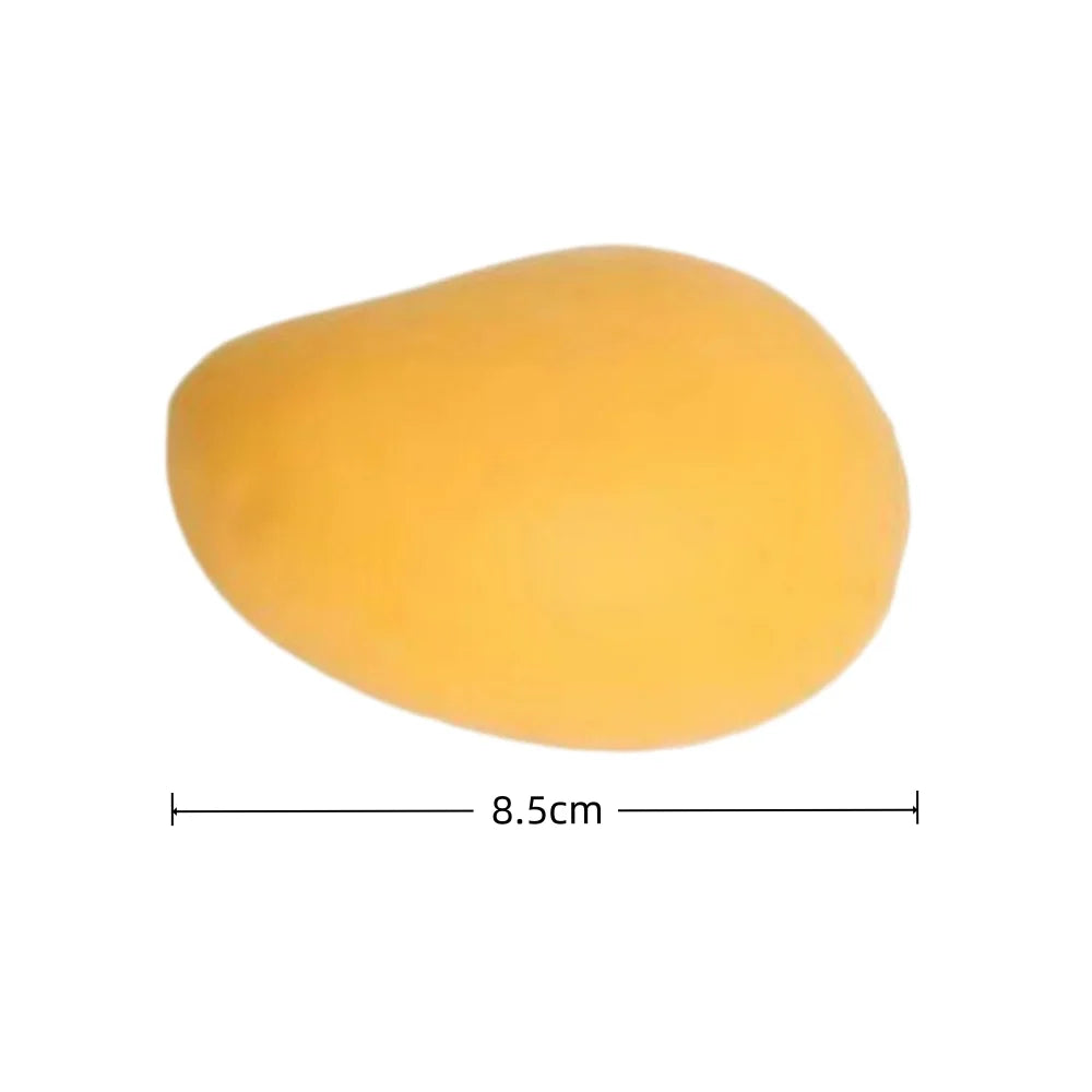 Stress Relief Toy Mango Squishy Ball Super Slow Rebound Decompression Fidget Butter Toy Anxiety Relief