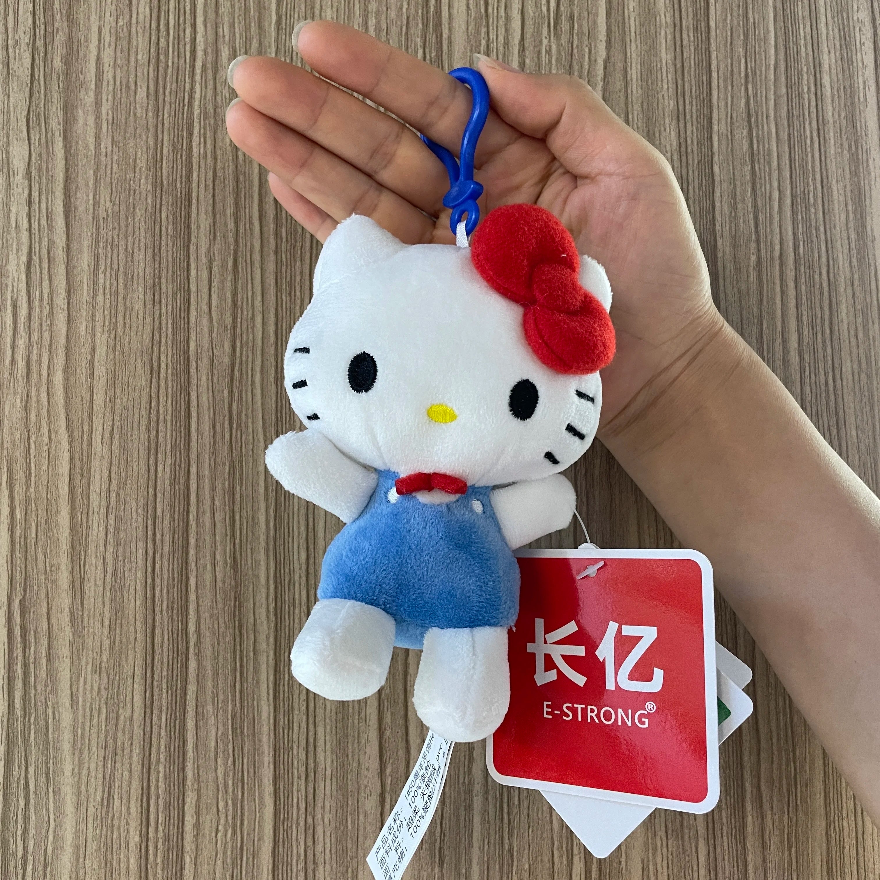 Sanrio Plush Pendant Charm - Kawaii Hangyodon Kuromi My Melody Stuffed Doll Keychain - Birthday Gift