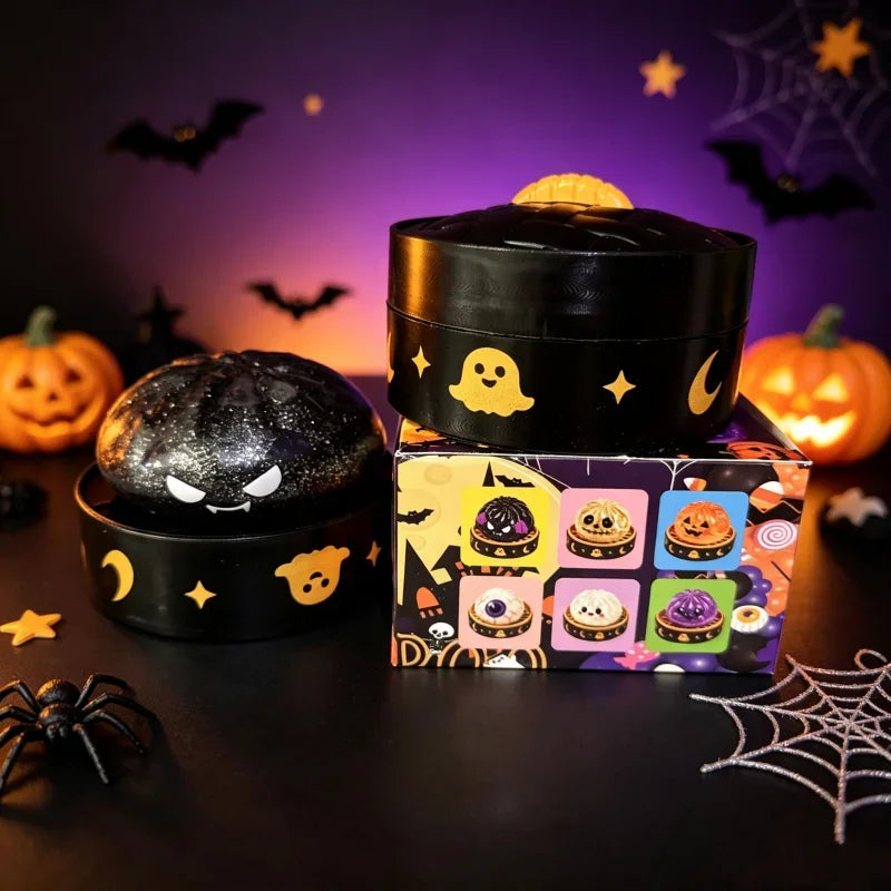 Halloween Dumpling Squishy Blind Box - 8.5cm Slow Rise Maltose Squeeze Toy - Anxiety Relief Surprise Gift