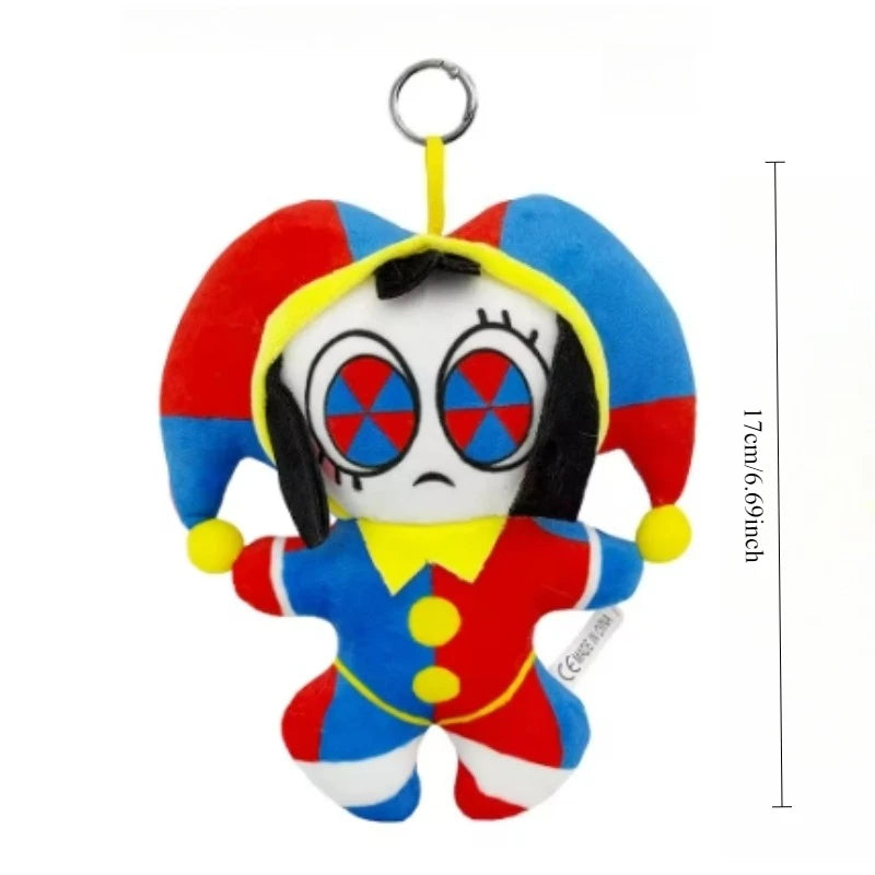 The Amazing Digital Circus Plush Pomni and Jax Plushie Doll Toys Cute Stuffed Animal Birthday for Kids Children Christmas