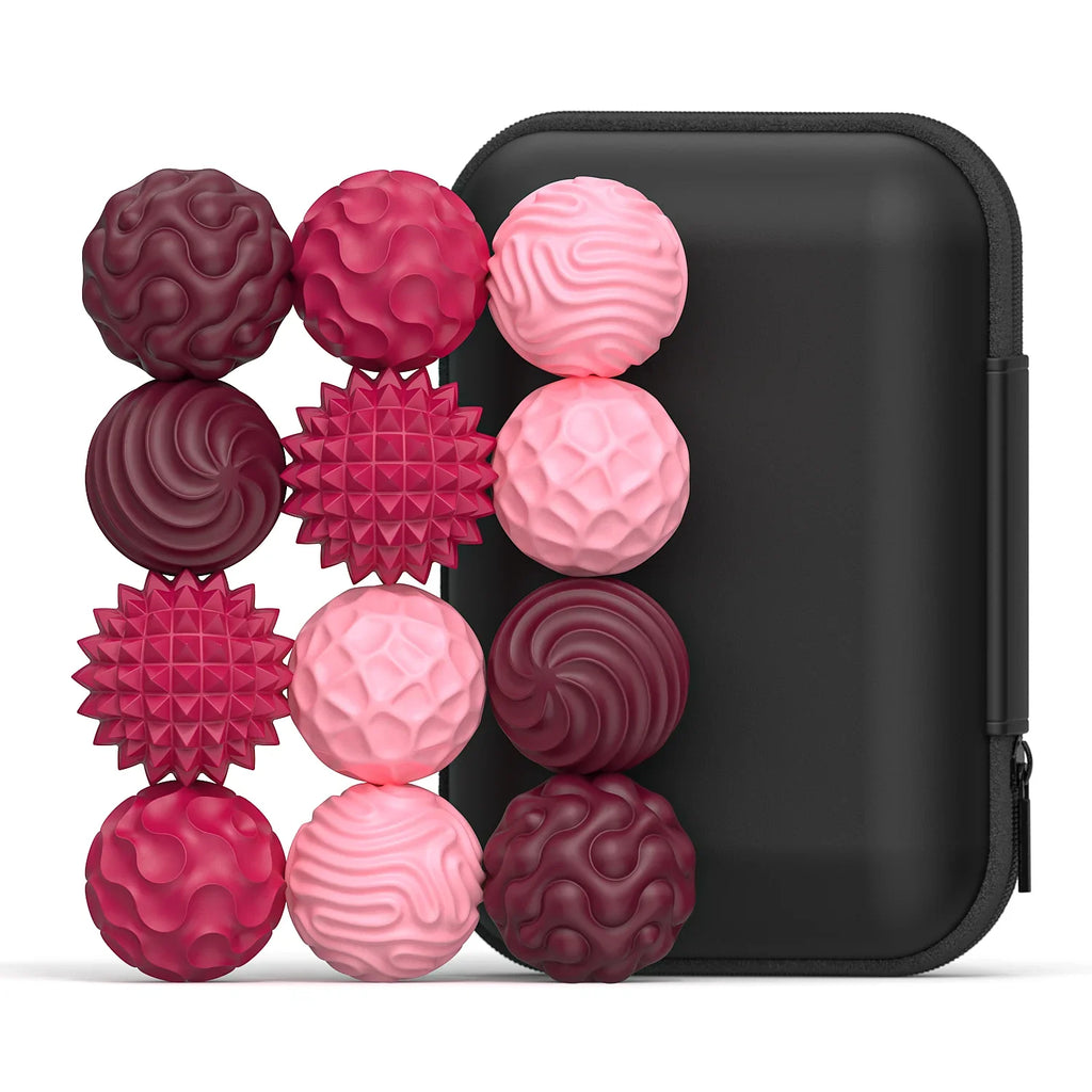 Silicone Magnetic Fidget Balls – Calming Sensory Toy for Adults & Kids