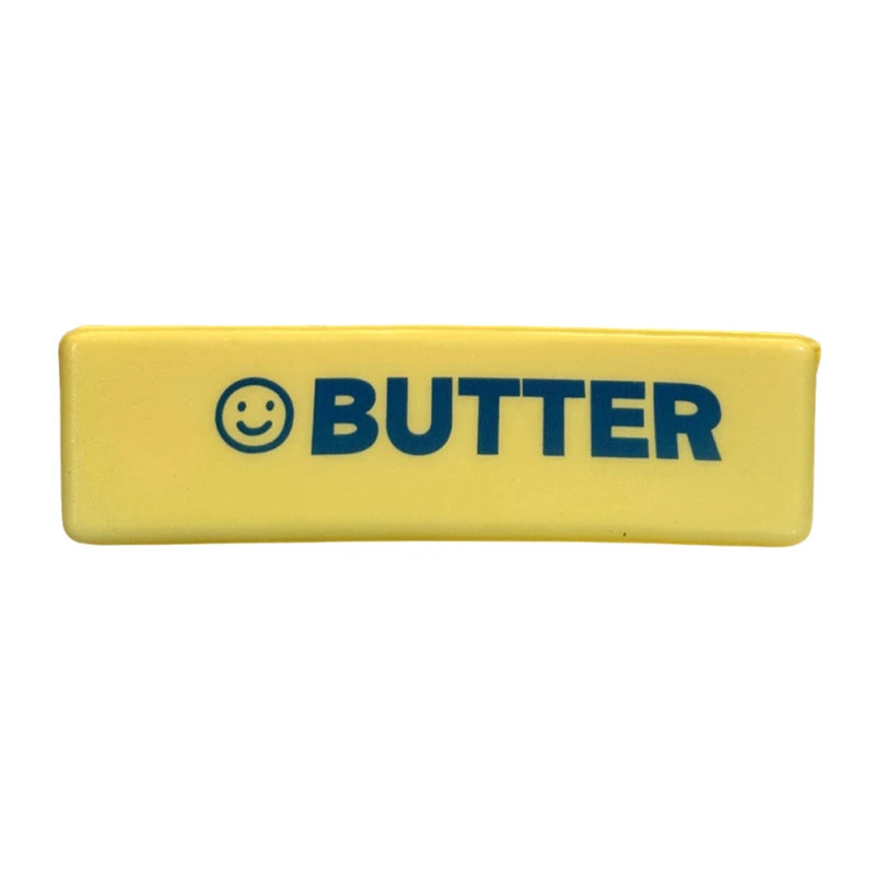 Strawberry Butter Squishy Toy - Super Soft Food Squishies, Moist Squeeze Fidget Toy, Butter Stick & Chocolate Designs