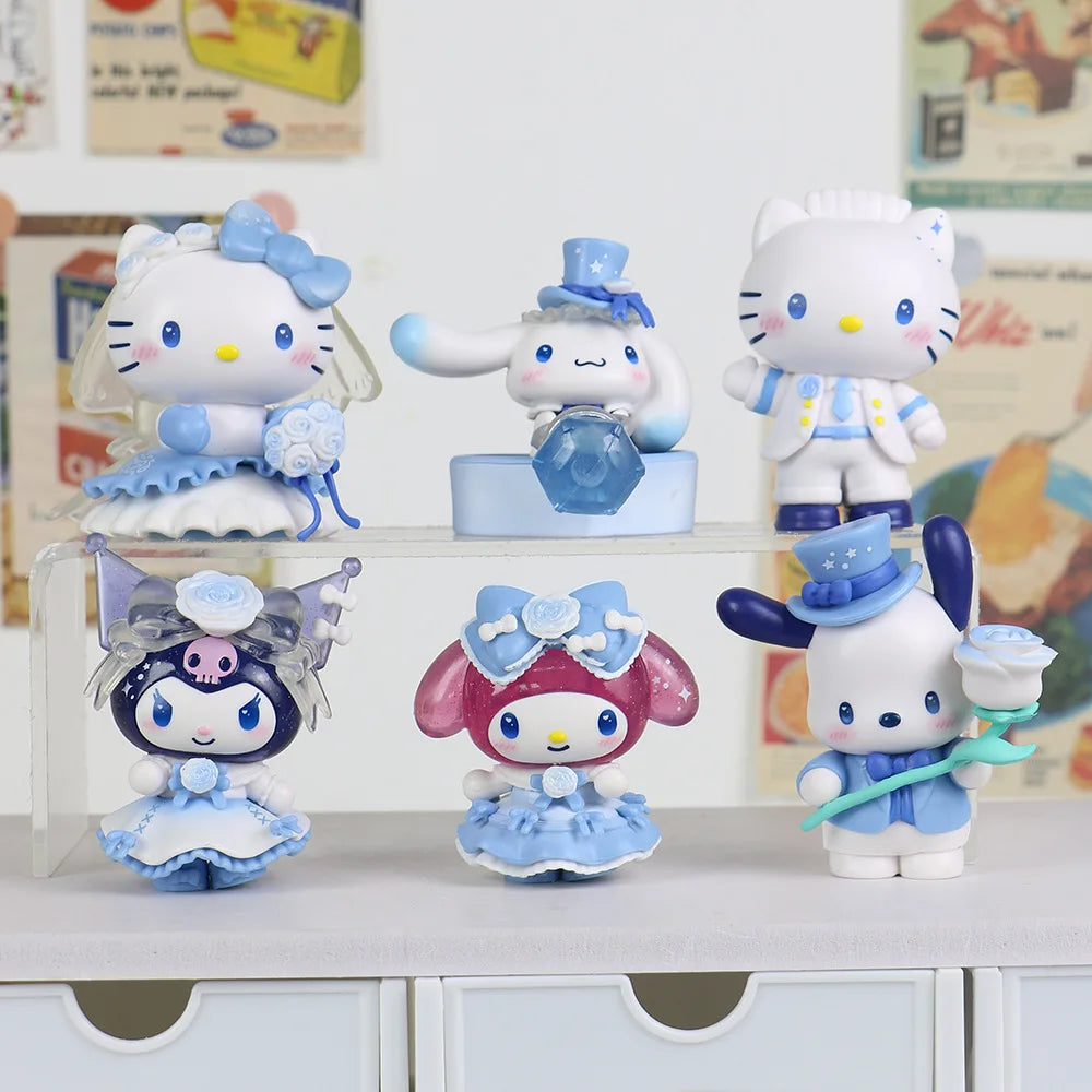 Romantic Wedding Series Blind Box Figurines – Cute Couple Dolls & Bridal Collectible Surprise Toy
