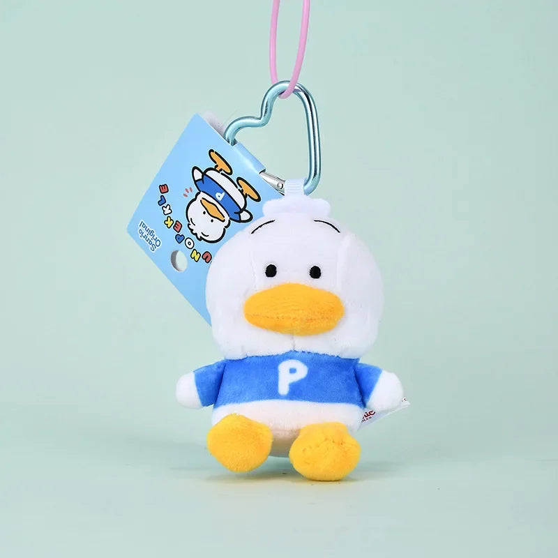 Sanrio Plush Keychain – Kawaii Character Stuffed Doll Pendant (Keroppi, Gudetama & More)