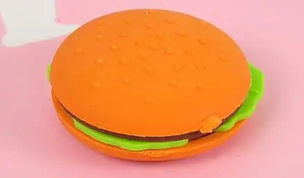Assembled Burger Coke Fries Food Drink Eraser Cartoon Eraser Set School Supplies Gift Toys Erasers Kids Erasers for Kids